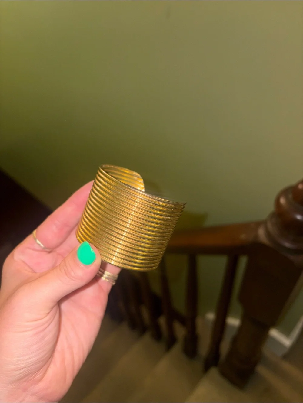CHRISTIAN DIOR 1967 Germany Cuff Bracelet